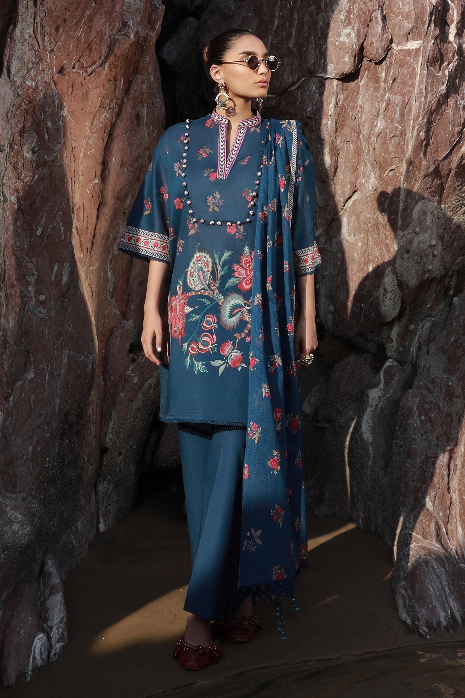 Sana Safinaz | Mahay Spring 24 | H241-020B-3CG - Waniyas