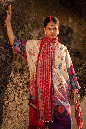 Sana Safinaz | Mahay Spring 24 | H241-021B-3DE - Waniyas