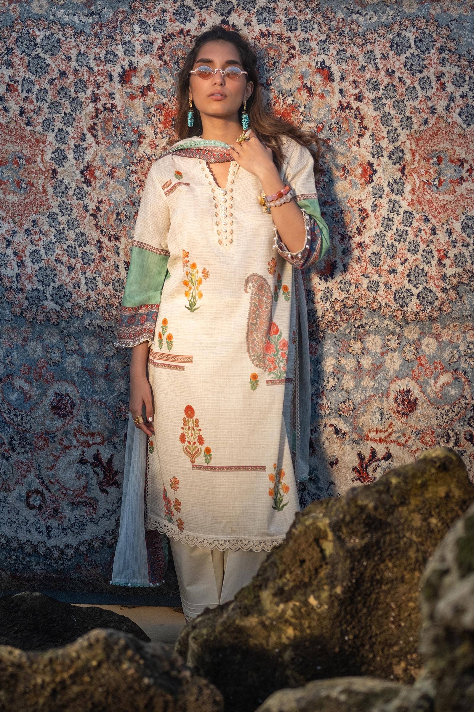 Sana Safinaz | Mahay Spring 24 | H241-022A-2BS - Waniyas