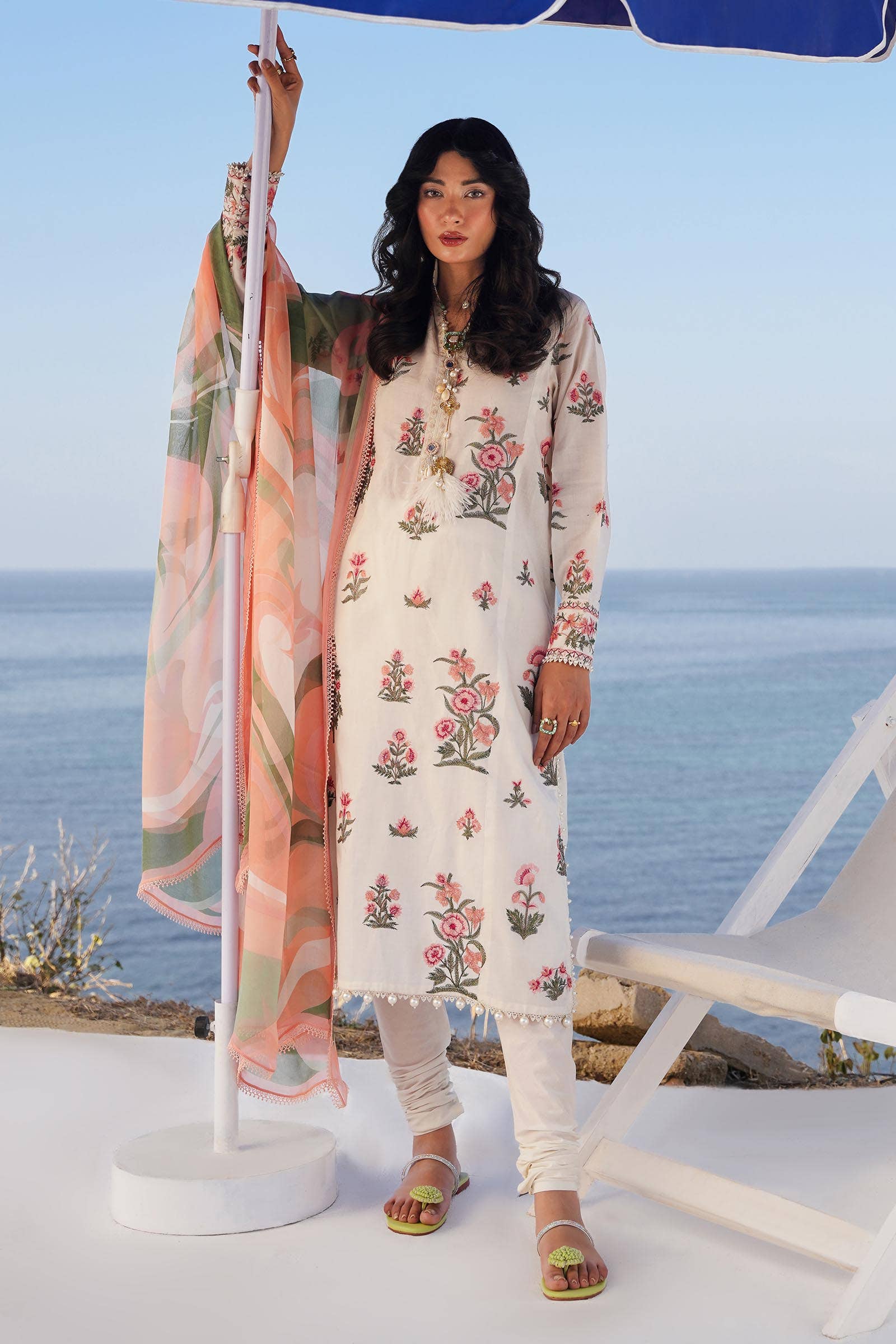 Sana Safinaz | Muzlin Spring 24 | M241-010A-CJ - Waniyas