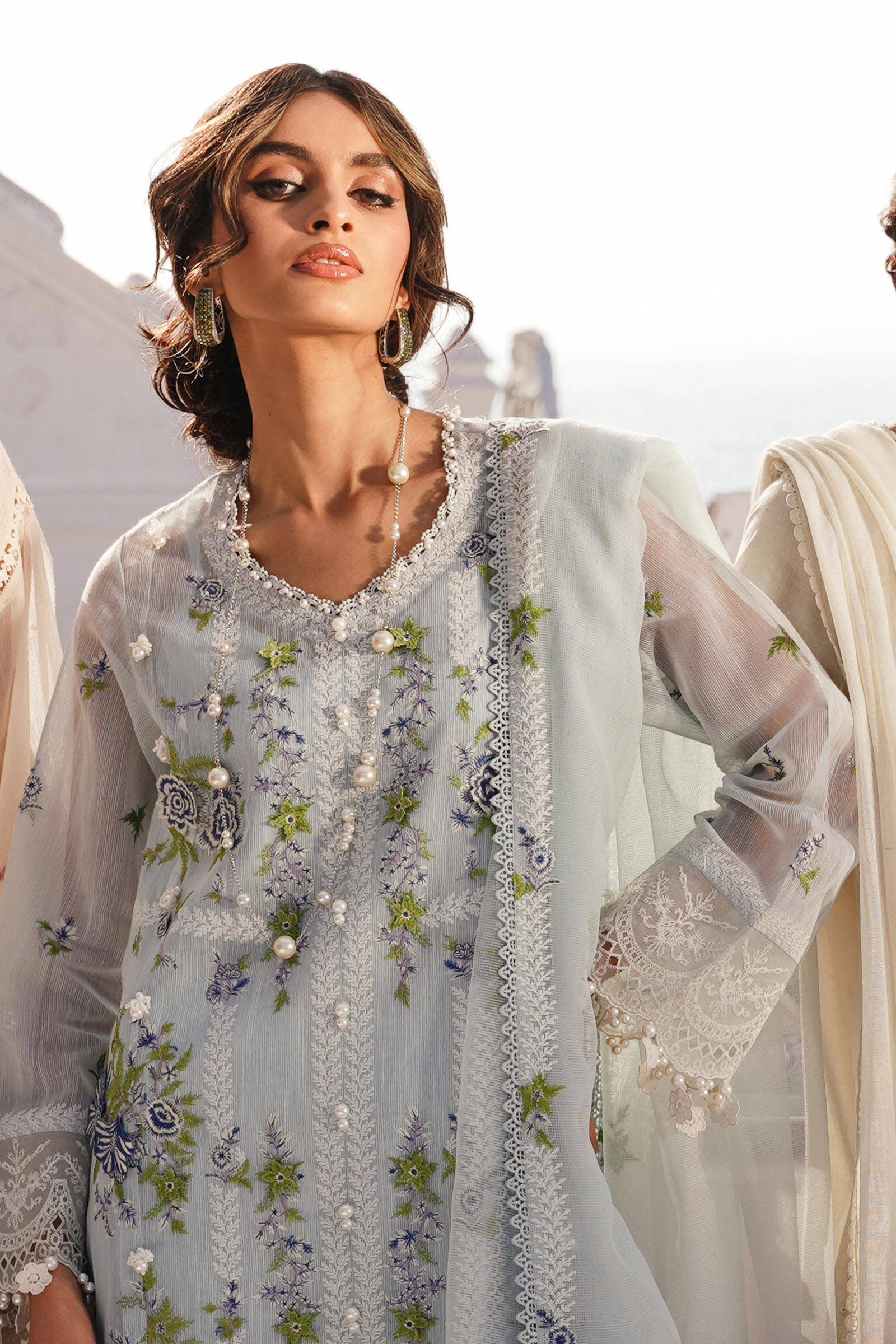 Sana Safinaz | Muzlin Spring 24 | M241-001B-CX - Waniyas