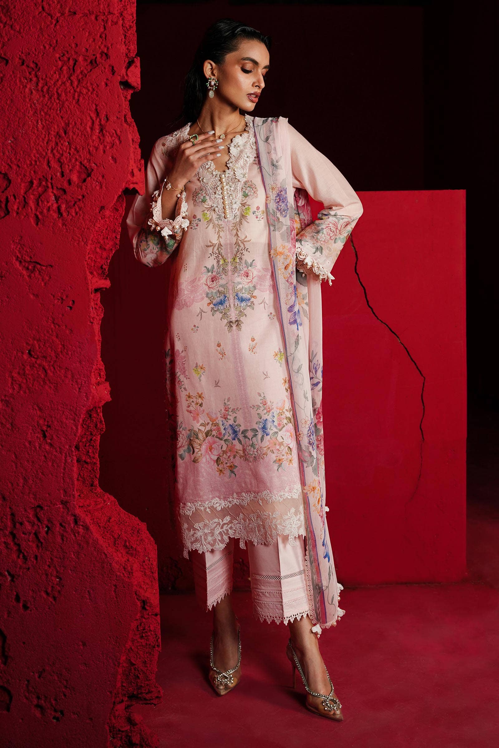 Sana Safinaz | Muzlin Spring 24 | M241-013A-CI - Waniyas