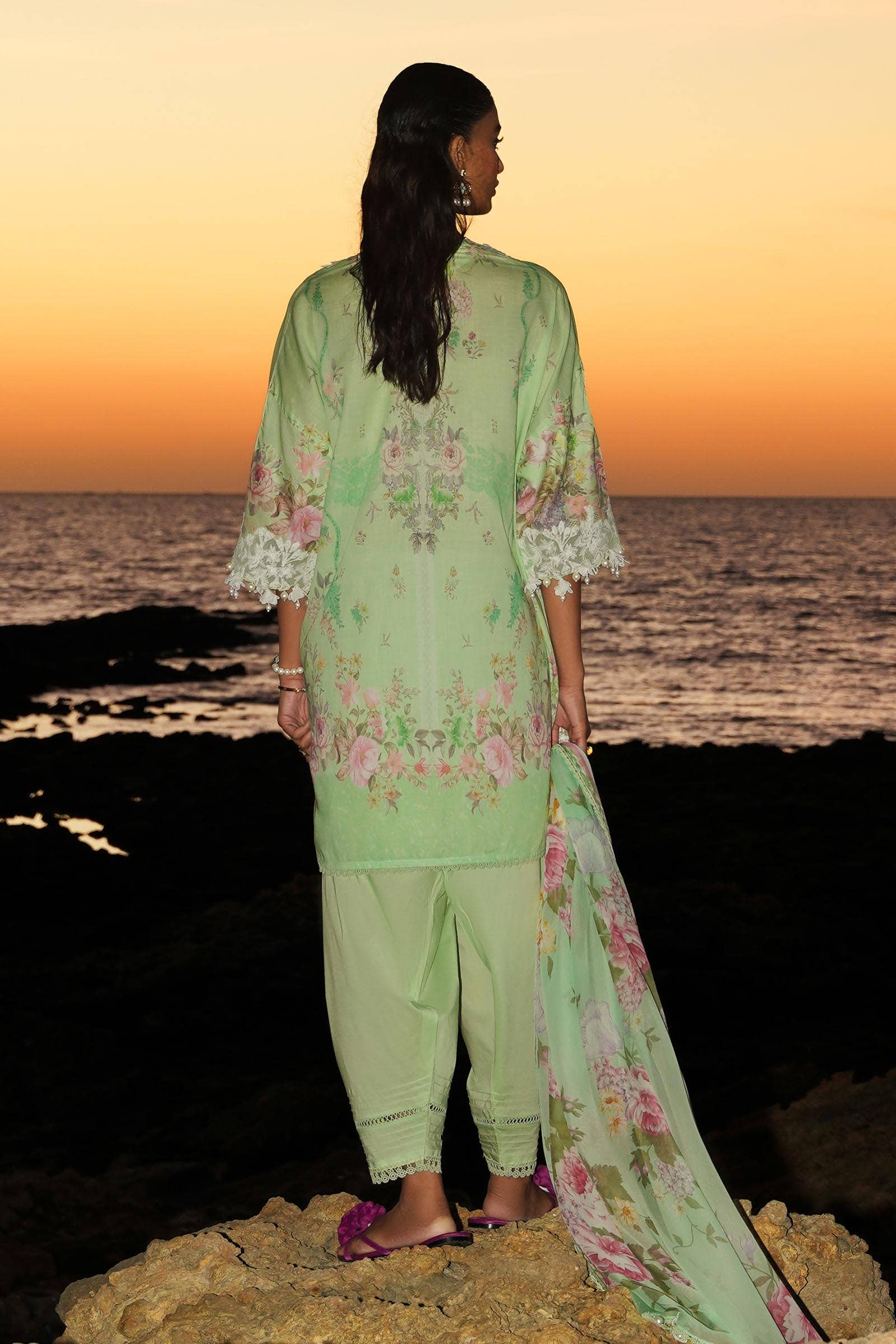 Sana Safinaz | Muzlin Spring 24 | M241-013B-CI - Waniyas