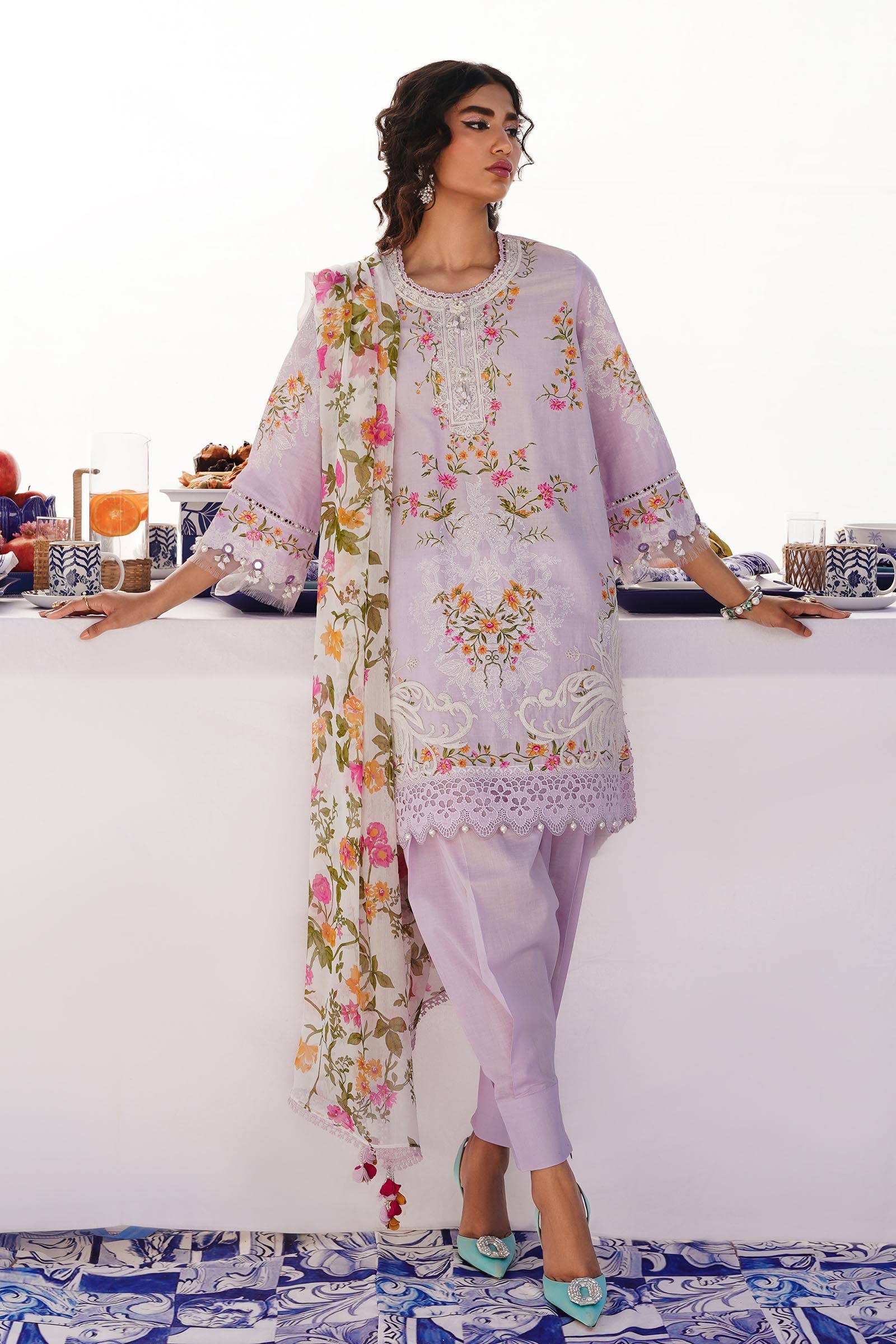 Sana Safinaz | Muzlin Spring 24 | M241-019A-CI - Waniyas