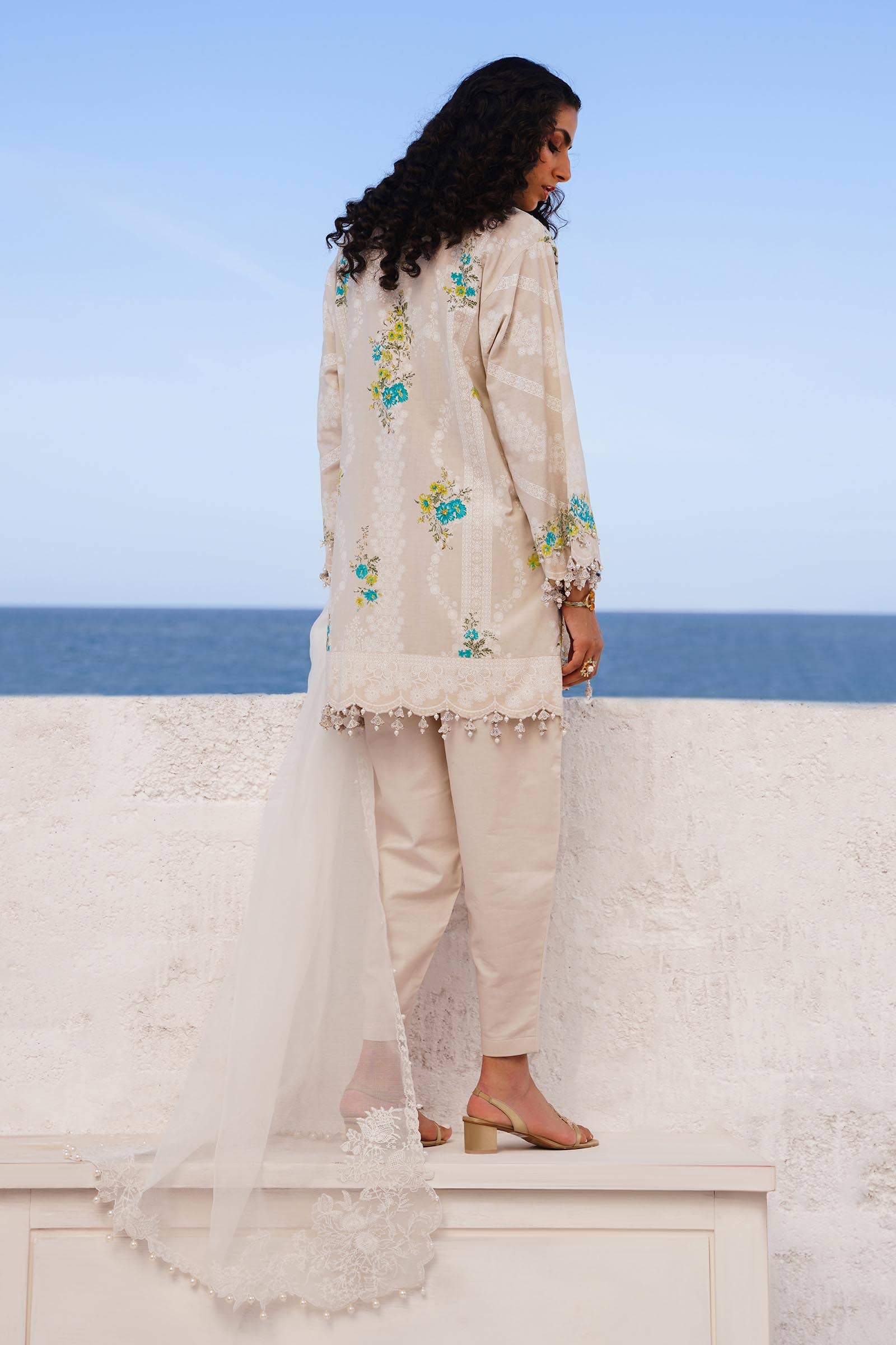 Sana Safinaz | Muzlin Spring 24 | M241-020A-CW - Waniyas