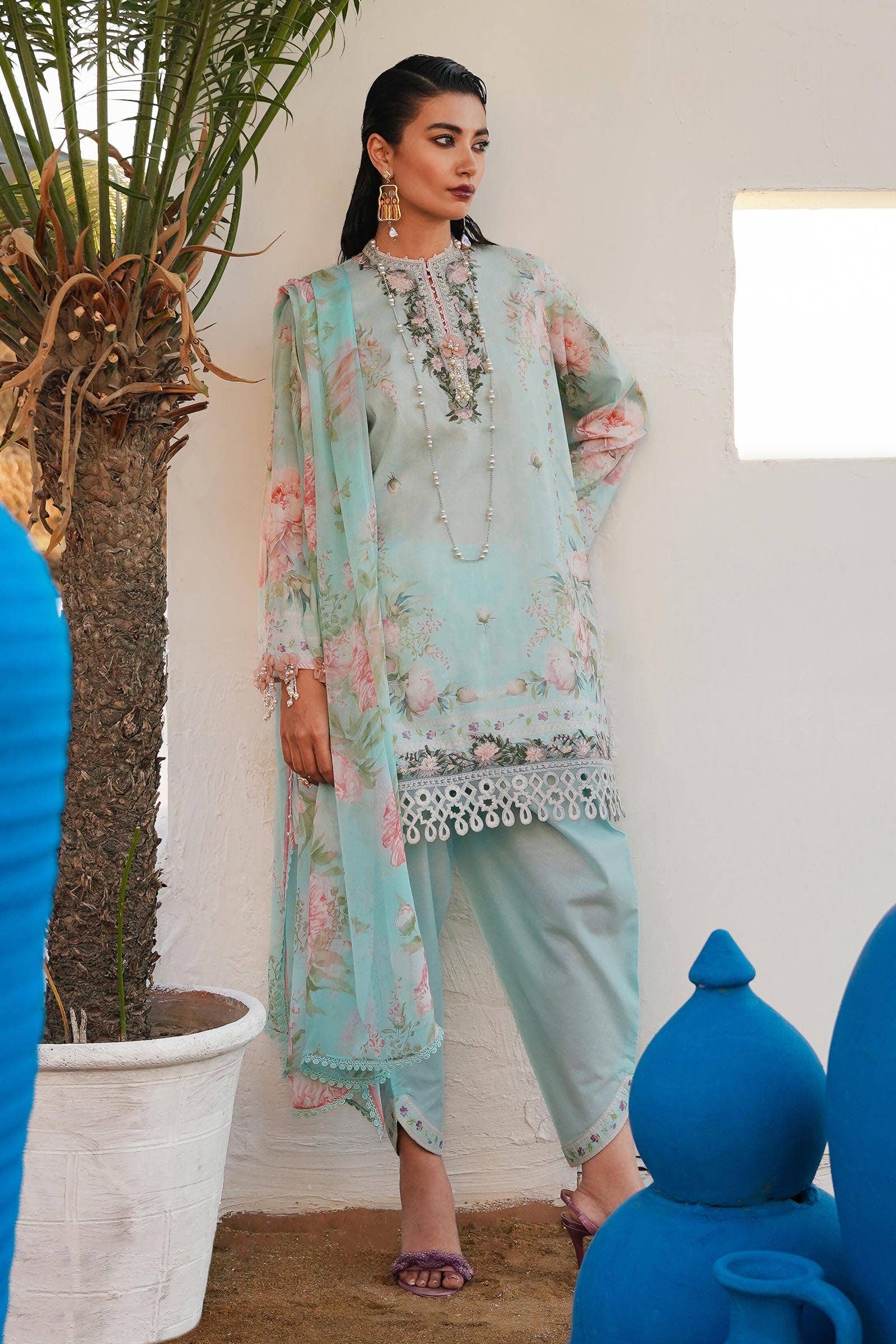 Sana Safinaz | Muzlin Spring 24 | M241-004A-CI - Waniyas