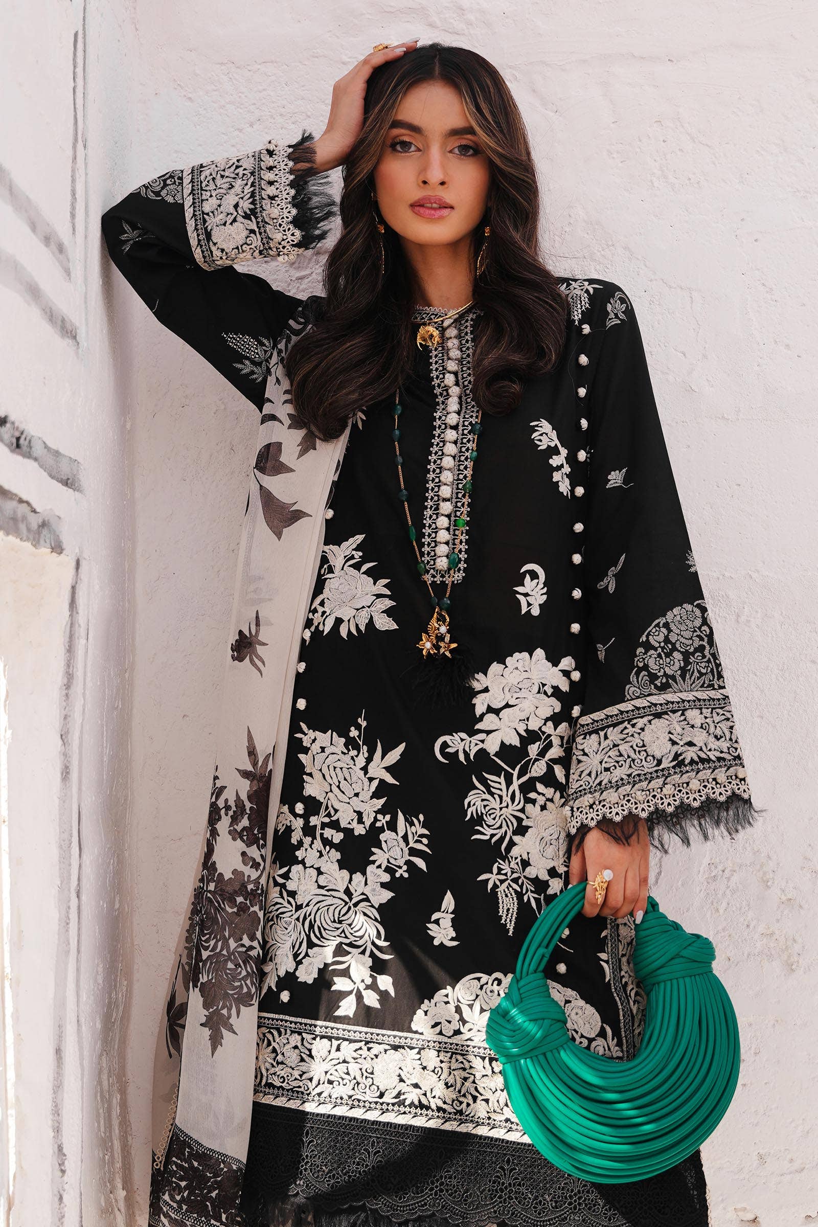 Sana Safinaz | Muzlin Spring 24 | M241-007A-CJ - Waniyas