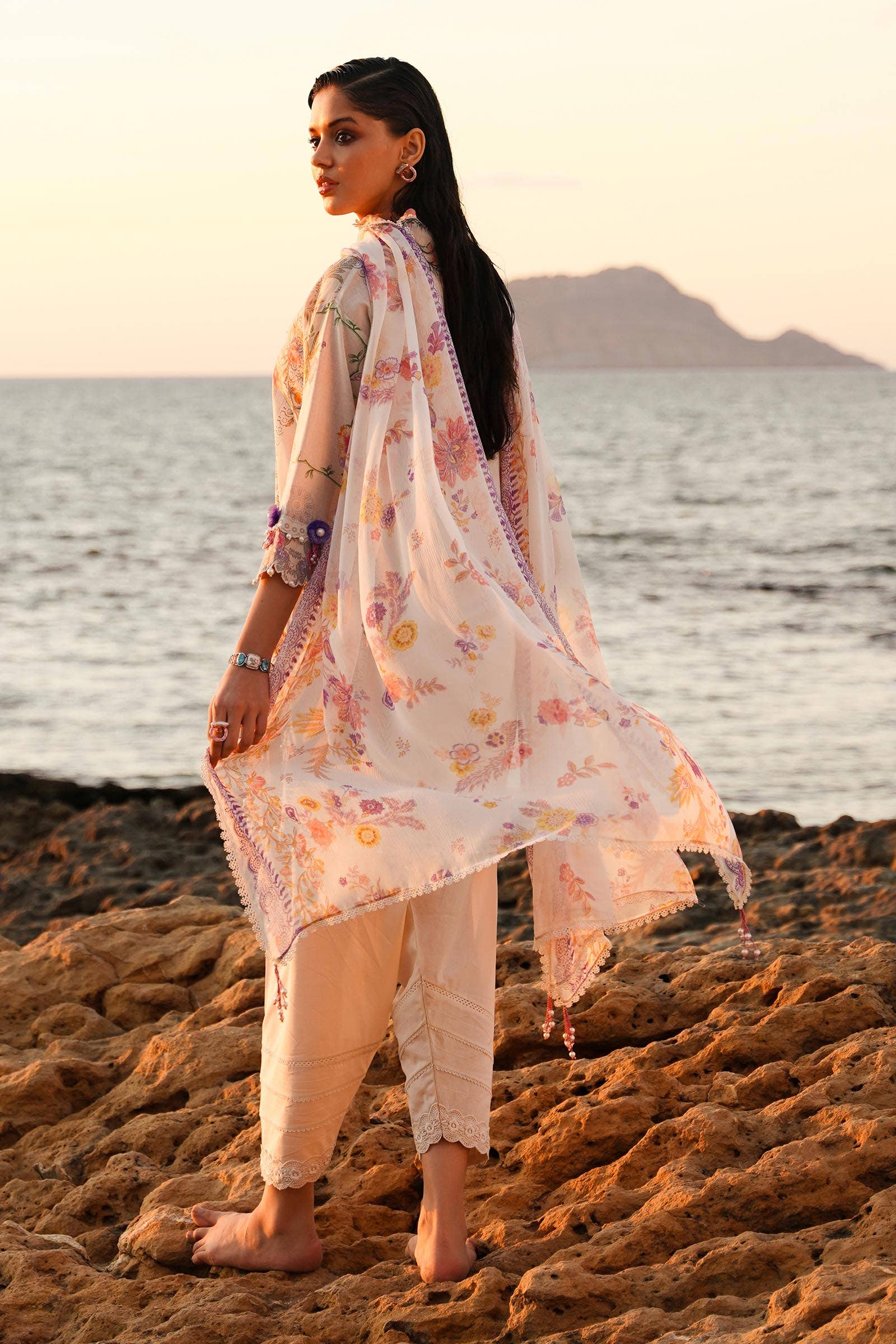 Sana Safinaz | Muzlin Spring 24 | M241-008A-CI - Waniyas