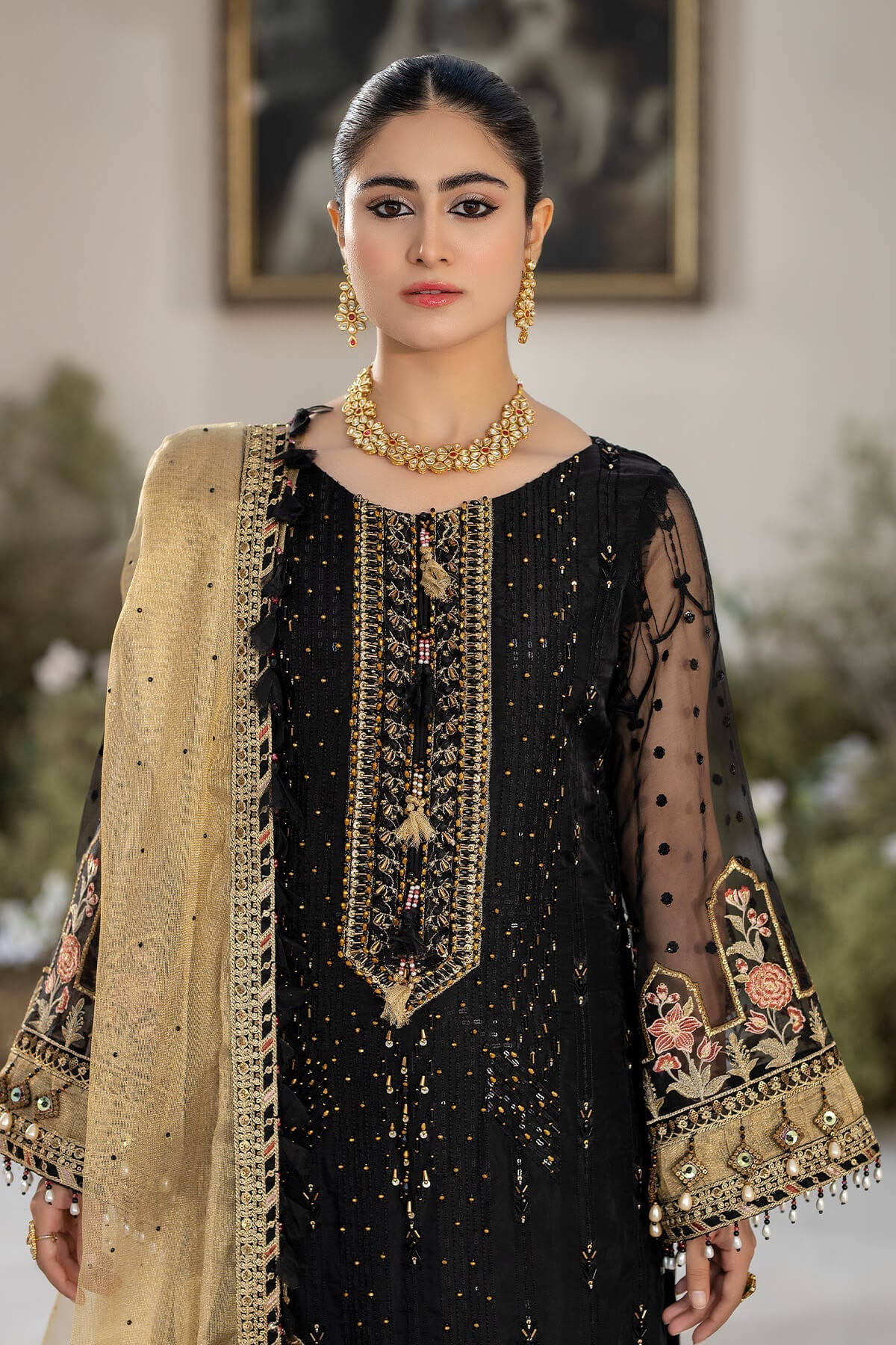 Raeesa Premium | Dehleez Formals | DL-1017 Nightingale