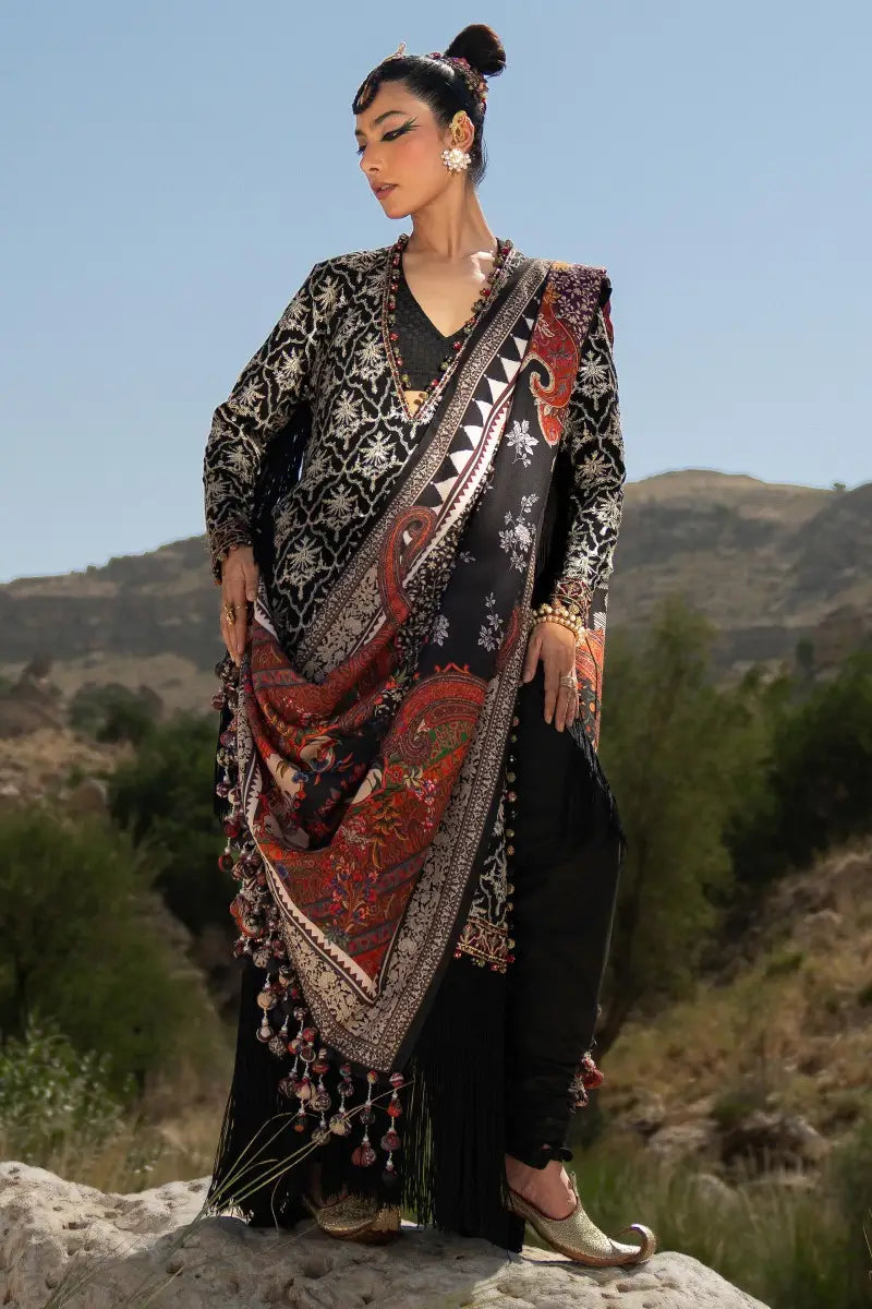 Sana Safinaz | Winter Luxury 23 | S231-002A-CP - Waniyas